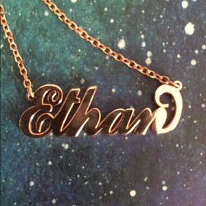Rose Gold “Ethan” necklace